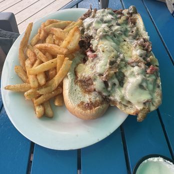 Hidden Treasure Rum Bar & Grill - Shaved Ribeye Hoagie - Seafood Near Me - Ponce Inlet, Florida Hidden Treasure Rum Bar & Grill - Shaved Ribeye Hoagie - Seafood Near Me - Ponce Inlet, Florida