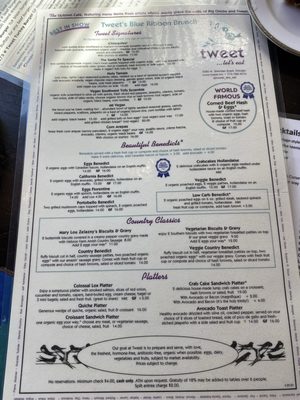 Menu photo 6 Tweet Chicago, IL Menu photo 6 Tweet Chicago, IL