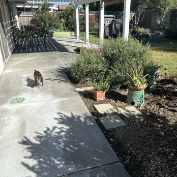 Keep It Clean Landscape - New expanded smooth walkway - Landscaping Near Me