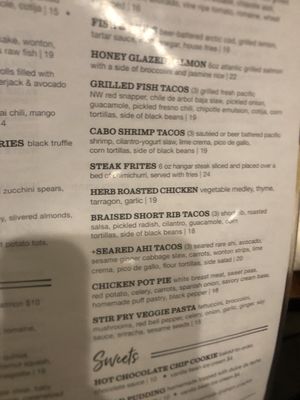 Menu photo 4 The Rockefeller - Manhattan Beach Manhattan Beach, CA