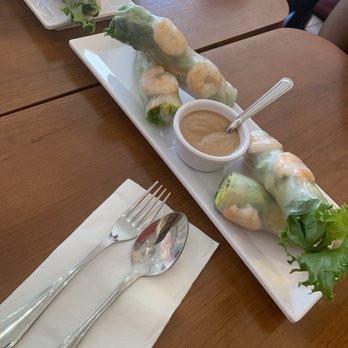 Aroi Thai Cuisine - Summer Rolls - Shrimp or Vegetable - Thai Near Me - Yuma, Arizona Aroi Thai Cuisine - Summer Rolls - Shrimp or Vegetable - Thai Near Me - Yuma, Arizona