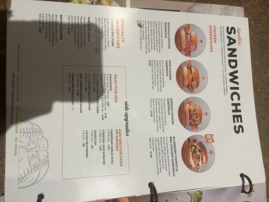 Menu photo 5 Wings and Rings Bedford, IN
