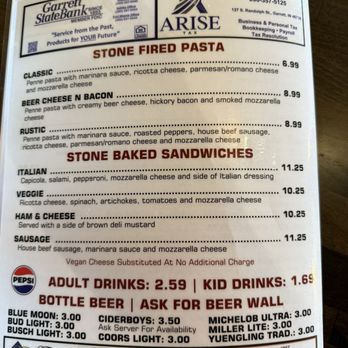 Coterie Pizza - Menu - Pizza Near Me - Garrett, Indiana Coterie Pizza - Menu - Pizza Near Me - Garrett, Indiana