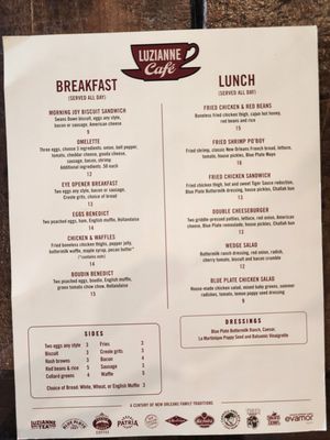 Menu photo 7 Luzianne Cafe New Orleans, LA Menu photo 7 Luzianne Cafe New Orleans, LA