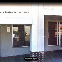 Exterior outside entrance of Sarita's Restaurant - Entrance to Sarita's restaurant. Text was added by me. - Falls Church, Virginia Exterior outside entrance of Sarita's Restaurant - Entrance to Sarita's restaurant. Text was added by me. - Falls Church, Virginia