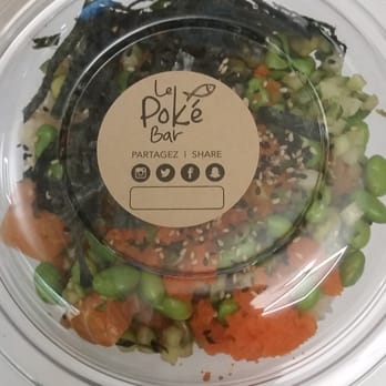 Le Poké Station - Take out custom made bowl with salmon - $13.99 + tax - Hawaiian Near Me - Montreal, Quebec Le Poké Station - Take out custom made bowl with salmon - $13.99 + tax - Hawaiian Near Me - Montreal, Quebec