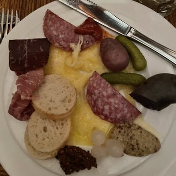 Fireside Dining - Raclette cheese and goodies. - French Near Me - Park City, Utah