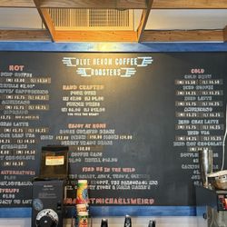 Blue Heron Coffee - Menu