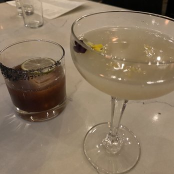 Uchi Houston - Umegave (left) and Lychee natsu (right) - Sushi Bars Near Me - Houston, Texas Uchi Houston - Umegave (left) and Lychee natsu (right) - Sushi Bars Near Me - Houston, Texas