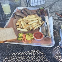 Brisket and pork belly. That's considered full 3 portions in total.
