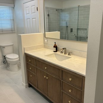 Winpoint Construction - After. 2026 Master Bathroom Remodeled - General Contractors Near Me
