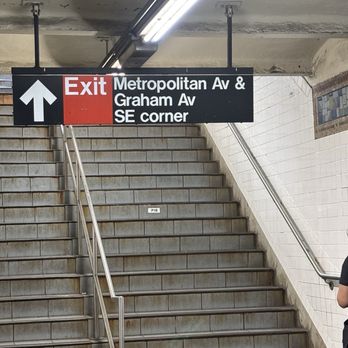 MTA - Graham Ave Subway Station - Exit - Metro Stations Near Me - Brooklyn, New York MTA - Graham Ave Subway Station - Exit - Metro Stations Near Me - Brooklyn, New York