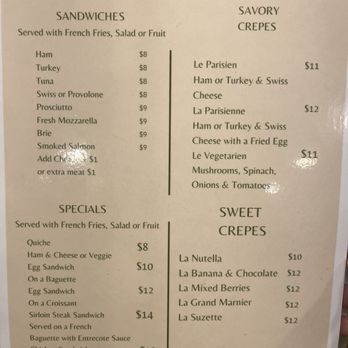 Café Croissant - Menu - Bakeries Near Me - Miami, Florida Café Croissant - Menu - Bakeries Near Me - Miami, Florida