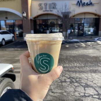 Stir Coffee Bar - Ice caramel cafe latte - Coffee & Tea Near Me - Omaha, Nebraska Stir Coffee Bar - Ice caramel cafe latte - Coffee & Tea Near Me - Omaha, Nebraska