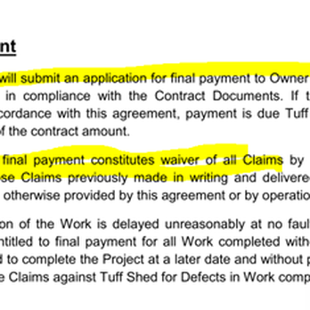 Tuff Shed Round Rock - Tuff Shed final payment - General Contractors Near Me - Austin, Texas Tuff Shed Round Rock - Tuff Shed final payment - General Contractors Near Me - Austin, Texas