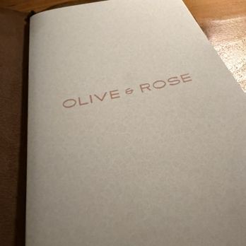 Olive & Rose - Menu - French Near Me - Long Beach, California