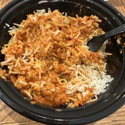 Butter "chicken" rice bowl Butter "chicken" rice bowl
