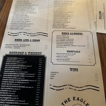 The Eagle Mass Ave - Menu - American Near Me - Indianapolis, Indiana The Eagle Mass Ave - Menu - American Near Me - Indianapolis, Indiana