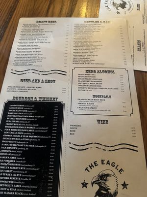 Menu photo 1 The Eagle Mass Ave Indianapolis, IN Menu photo 1 The Eagle Mass Ave Indianapolis, IN