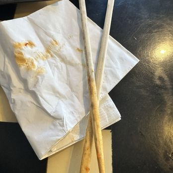 Yatai Ramen - had a chopstick that clearly had mold was told they'd js replace it and it was the way the wood was designed - Ramen Near Me - Tempe, Arizona Yatai Ramen - had a chopstick that clearly had mold was told they'd js replace it and it was the way the wood was designed - Ramen Near Me - Tempe, Arizona