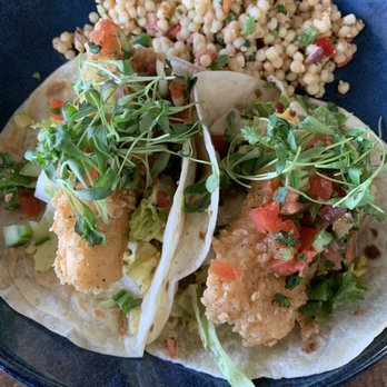 Crave Kitchen & Bar - Chilean Sea Bass Tacos - Bars Near Me - Eagle, Idaho