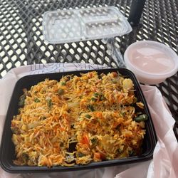 Indian Express Rasoi - Veggie rice with eggs