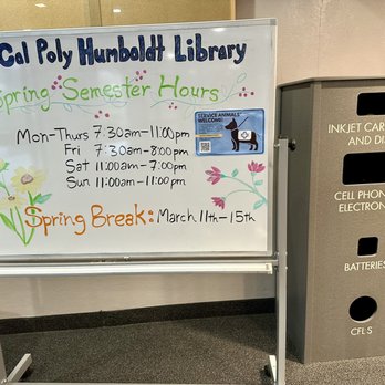 Cal Poly Humboldt Library - January 2024 - Libraries Near Me - Arcata, California Cal Poly Humboldt Library - January 2024 - Libraries Near Me - Arcata, California