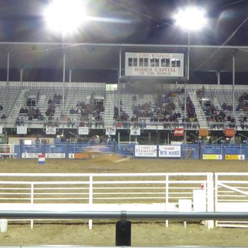Cody Stampede Rodeo - That blur is a barrel racer. - Rodeo Near Me - Cody, Wyoming Cody Stampede Rodeo - That blur is a barrel racer. - Rodeo Near Me - Cody, Wyoming