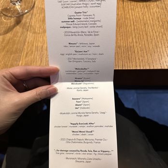 Soseki Modern Omakase - July 2023 dinner menu - Sushi Bars Near Me - Winter Park, Florida Soseki Modern Omakase - July 2023 dinner menu - Sushi Bars Near Me - Winter Park, Florida
