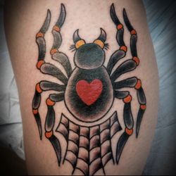 Traditional American style spider by Jay