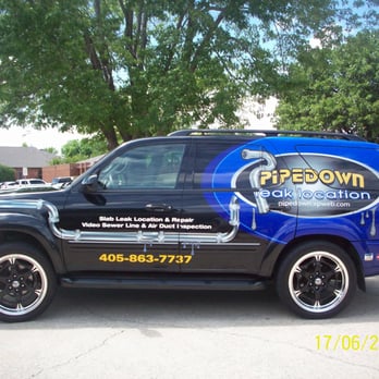 Pipe Down Slab Leak Repair - Slab Leak Repair Vehicle - Plumbing Near Me - Edmond, Oklahoma