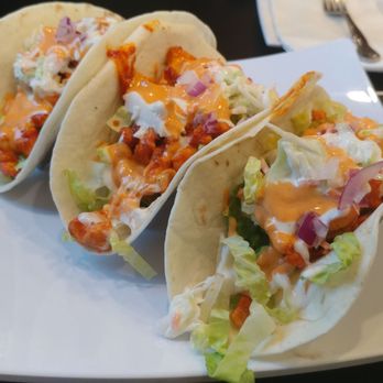 Bonchon Natomas - Spicy chicken tacos! - Korean Near Me - Sacramento, California Bonchon Natomas - Spicy chicken tacos! - Korean Near Me - Sacramento, California