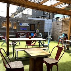 Blighty Coffee - View from out seat in the upstairs outdoor area