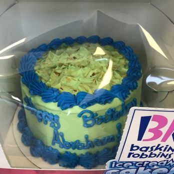 Baskin-Robbins - The cake they gave me. - Ice Cream & Frozen Yogurt Near Me - Santa Clarita, California Baskin-Robbins - The cake they gave me. - Ice Cream & Frozen Yogurt Near Me - Santa Clarita, California