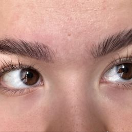 Brow lamination + tint and Lash lift Brow lamination + tint and Lash lift