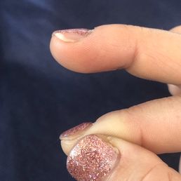 Gel manicure after only one week