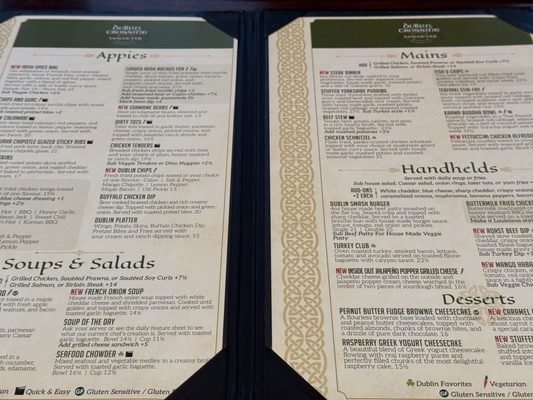Menu photo 1 Dublin Crossing Vancouver, BC