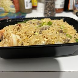 Combo Shrimp and Chicken Fried Rice. Combo Shrimp and Chicken Fried Rice.