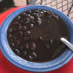 Viva Mexico Mexican Restaurant - Black beans and spices. So good! i get this every time i go here.