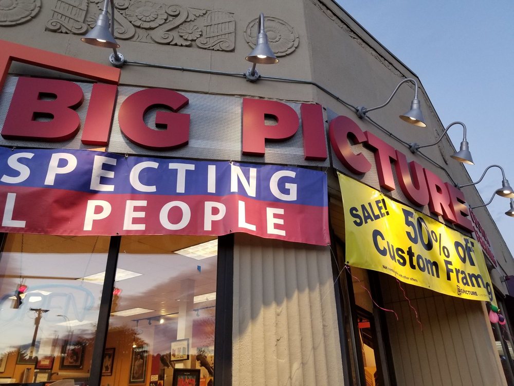 BIG PICTURE FRAMING Updated May 2024 833 Washington St, Newtonville