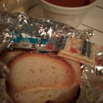 Pitch's - Bread, butter, soup and crackers that came with my meal. - American Near Me - Milwaukee, Wisconsin Pitch's - Bread, butter, soup and crackers that came with my meal. - American Near Me - Milwaukee, Wisconsin