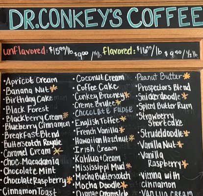 Menu photo 3 Dr Conkey's Candy & Coffee Co Simi Valley, CA