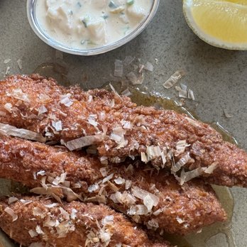 Canard - Oregon City - Tokyo hot chicken tenders - Koji honey, japanese gribiche, bonito - French Near Me - Oregon City, Oregon Canard - Oregon City - Tokyo hot chicken tenders - Koji honey, japanese gribiche, bonito - French Near Me - Oregon City, Oregon
