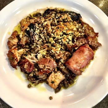 Industrial Eats - Cassoulet, goose, pork sausage, green lentils $14 - Pizza Near Me - Buellton, California