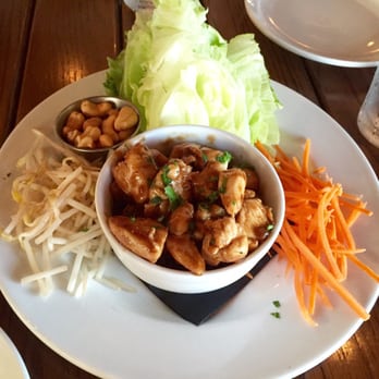 The Union Kitchen - Cashew chicken wrap- 3.5 Stars - New American Near Me - Houston, Texas