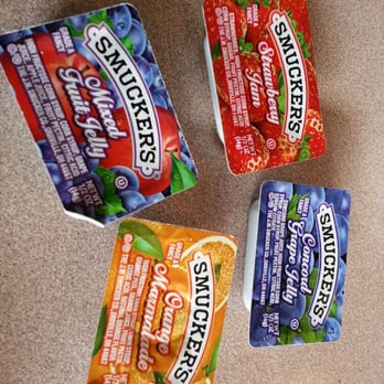 Mil’s Diner - 4 flavors of jelly - Diners Near Me - Milpitas, California
