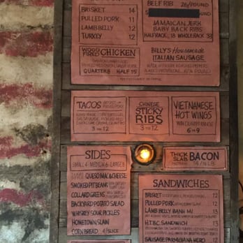Hometown Bar-B-Que - Menu. - Barbeque Near Me - Brooklyn, New York