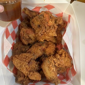 Pelicana Chicken - Whole chicken, Korean fried chicken with spicy sweet sauce on the side - Korean Near Me - Sterling, Virginia Pelicana Chicken - Whole chicken, Korean fried chicken with spicy sweet sauce on the side - Korean Near Me - Sterling, Virginia