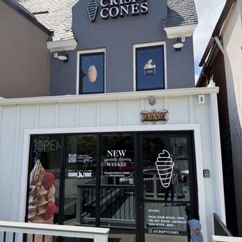Crispy Cones - Store front - Ice Cream & Frozen Yogurt Near Me - Richmond, Virginia Crispy Cones - Store front - Ice Cream & Frozen Yogurt Near Me - Richmond, Virginia