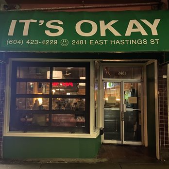 It's Okay - the entrance to a fast food restaurant - Cocktail Bars Near Me - Vancouver, British Columbia It's Okay - the entrance to a fast food restaurant - Cocktail Bars Near Me - Vancouver, British Columbia